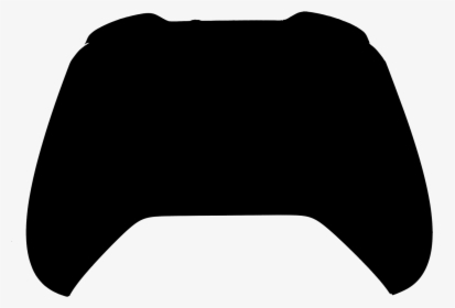 Xbox 360 Controller Silhouette Clip Art At Clker - Xbox One Controller Silhouette, HD Png Download, Free Download