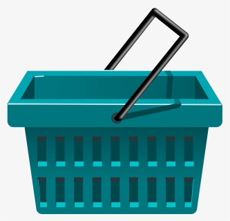 Rectangle,shopping Cart,basket - Shopping Basket Clip Art, HD Png Download, Free Download
