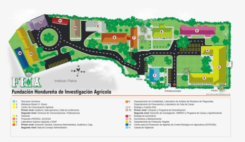 Plano Fhia - Honduras Foundation For Agricultural Research, HD Png Download, Free Download