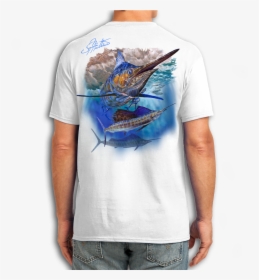 Blue Marlin Sailfish Cotton Feel Tech , Png Download, Transparent Png, Free Download