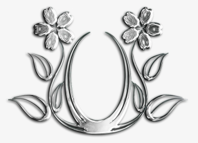 Flower, Metal, Flourish, Texture, Graphic, Decorative - Metal Flower Png, Transparent Png, Free Download