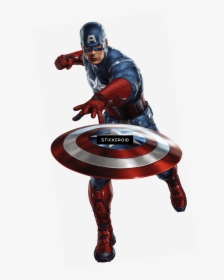 Captain America Shield - Avengers Marvel Captain America, HD Png Download, Free Download
