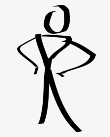 Person Cartoon 3157 Large - Stick Figure Clip Art, HD Png Download, Free Download