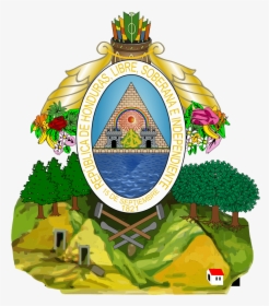 Honduran Coat Of Arms, HD Png Download, Free Download