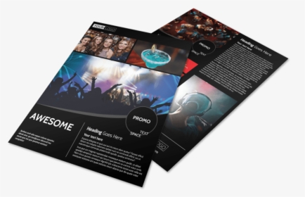 Popular Night Club Flyer Template Preview - Flyer, HD Png Download, Free Download