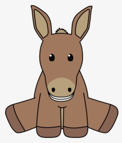 Smiling Donkey Clip Art, HD Png Download, Free Download