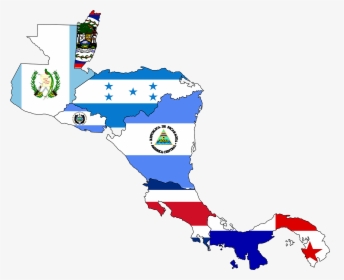 América Central, Mapa, Bandera, Continente, Geografía - Central America Independence Day, HD Png Download, Free Download