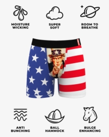 Usa Mens Ball Hammock Boxer Briefs"  Itemprop="image", - Underwear With Pocket For Balls, HD Png Download, Free Download