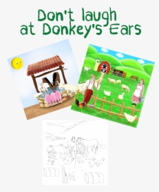 Don"t Laugh At The Donkey"s Ears Is A Funny Tale That - Handwriting, HD Png Download, Free Download