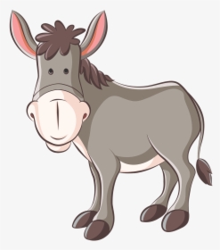 Donkey, Ass, Animation, Animal - Donkey Clipart Png, Transparent Png, Free Download