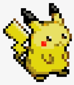 Pikachu Pokémon Yellow Image Pixel - 8 Bit Gif Png, Transparent Png, Free Download