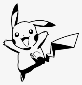 Pokemon Png Black And White - Cartoon Vector Black And White, Transparent Png, Free Download