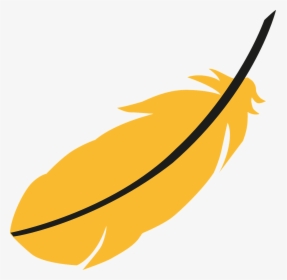 Yellow Feather Clipart, HD Png Download, Free Download