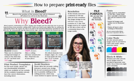 Print Ready Files And What Is Bleed - Newspaper, HD Png Download, Free Download