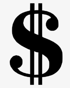 Dollar Free Download Best - Dollar Sign Silhouette, HD Png Download, Free Download