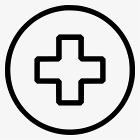 Plus Sign Add First Aid Medical Positive Increase Expand - Medical Plus Logo Png Black, Transparent Png, Free Download