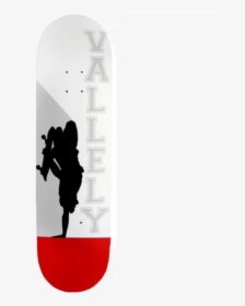 Street Plant Vallely Silhouette - Skateboard Deck, HD Png Download, Free Download