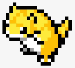 Pikachu 8-bit Pokémon Pixel Art - Pokemon Pixel Art Sandshrew, HD Png Download, Free Download