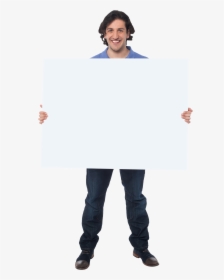 Men Holding Banner Png Stock Photo - Hold Banner Png, Transparent Png, Free Download
