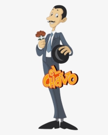 El Chavo Del Ocho Profesor Jirafales Cartoon, HD Png Download, Free Download