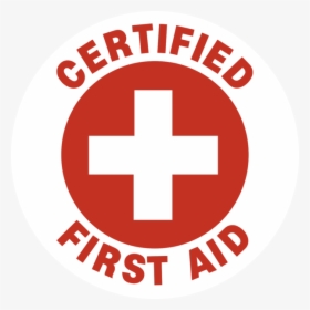 First Aid Certified - Certified First Aid Logo, HD Png Download, Free Download