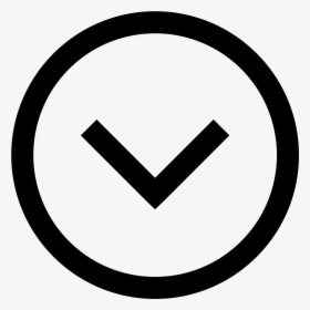 Down Button Icon Free - Check Mark Button Png, Transparent Png, Free Download