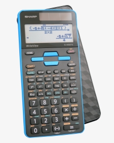Scientific Calculator Transparent Image - Sharp Writeview Scientific Calculator, HD Png Download, Free Download