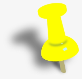 Yellow Push Clip Art, HD Png Download, Free Download
