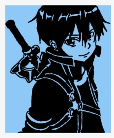 Sword Art Online Kirito Free Images Clipart Transparent, HD Png Download, Free Download