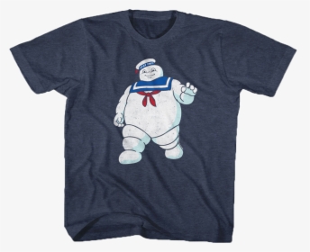 Stay Puft Real Ghostbusters T-shirt, HD Png Download, Free Download