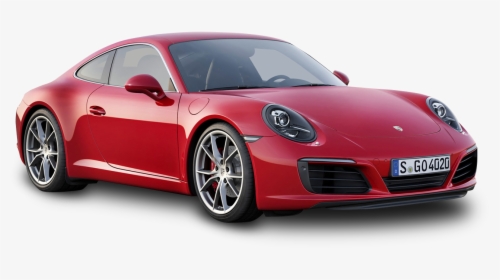 Red Porsche 911 Carrera Car Png Image, Transparent Png, Free Download