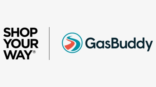 Image Of Shop Your Way And Gasbuddy"s Partnership Logo, HD Png Download, Free Download