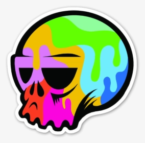 Pop Art Totenkopf Sticker, HD Png Download, Free Download