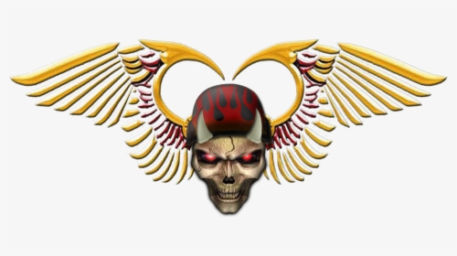 Wing Clipart Skull, HD Png Download, Free Download