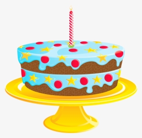 Cake Clipart Transparent Background - Birthday Cake Clipart Transparent Background, HD Png Download, Free Download