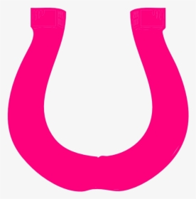 Horseshoe Vector Pink Clip Art Clipart Transparent - Transparent Background Pink Horseshoe Png, Png Download, Free Download