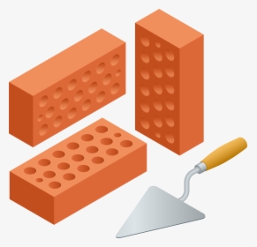 Trowel And Bricks Png Clip Art, Transparent Png, Free Download