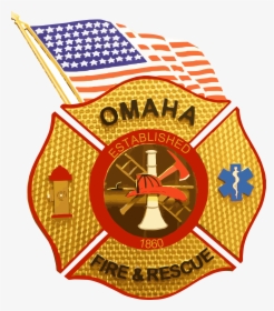 2018 Ofd Logo Transparent - Omaha Fire And Rescue Logo, HD Png Download, Free Download