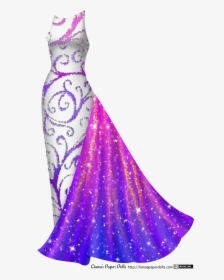 Gowns For Paper Dolls, HD Png Download, Free Download