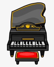 Club Penguin Wiki - Piano, HD Png Download, Free Download