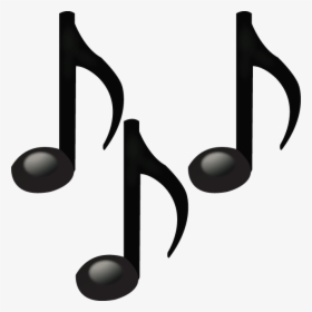 Download Musical Notes Emoji Emoji Island Black And - Music Emoji Transparent Background, HD Png Download, Free Download