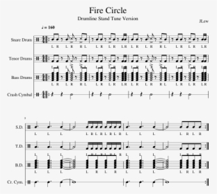Fire Circle Piano Tutorial - Sheet Music, HD Png Download, Free Download