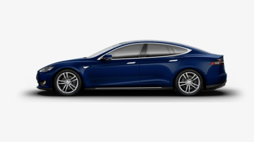 Tesla Transparent Coupe - Black Blue Color Car, HD Png Download, Free Download