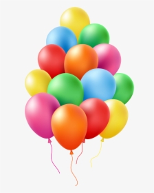 Balloons Clip Art Png Transparent Image - Transparent Happy Birthday Stickers, Png Download, Free Download