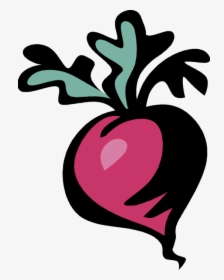 Vector Illustration Of Crisp, Pungent Edible Root Vegetable - Dedko Tahal Repku Pracovný List, HD Png Download, Free Download
