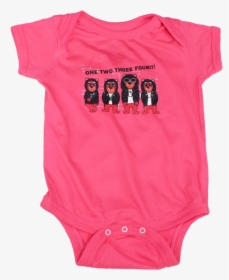 Hot Pink Teddy Rocket Ramones Onsie - Girl, HD Png Download, Free Download