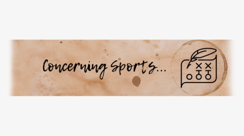 Concerning Sports - Calligraphy, HD Png Download, Free Download