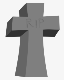 Cross Tombstone Png - Tombstone Cross Clipart, Transparent Png, Free Download