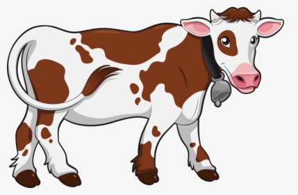 Cow Clipart Gold - Transparent Background Cow Clipart, HD Png Download, Free Download