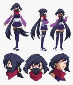 Cute Ninja Anime Girl, HD Png Download, Free Download